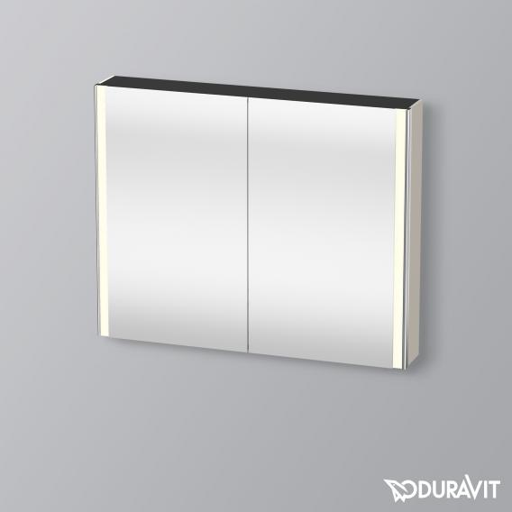 Duravit XSquare 鏡櫃，附照明和 2 個門