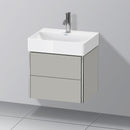 Duravit XSquare vanity unit Compact for hand washbasin with 2 pull-out compartments