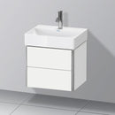 Duravit XSquare vanity unit Compact for hand washbasin with 2 pull-out compartments