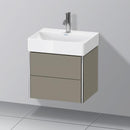 Duravit XSquare vanity unit Compact for hand washbasin with 2 pull-out compartments