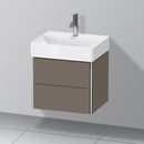 Duravit XSquare vanity unit Compact for hand washbasin with 2 pull-out compartments