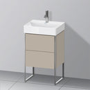 Duravit XSquare vanity unit Compact for hand washbasin with 2 pull-out compartments