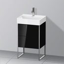 Duravit XSquare vanity unit Compact for hand washbasin with 2 pull-out compartments