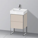 Duravit XSquare vanity unit Compact for hand washbasin with 2 pull-out compartments
