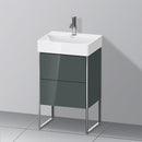 Duravit XSquare vanity unit Compact for hand washbasin with 2 pull-out compartments