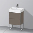Duravit XSquare vanity unit Compact for hand washbasin with 2 pull-out compartments
