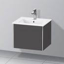 Duravit XSquare vanity unit Compact for hand washbasin with 1 pull-out compartment