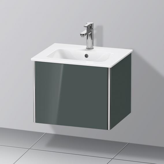 Duravit XSquare 梳妝台 緊湊型，適用於洗手盆，帶有 1 個拉出式隔間