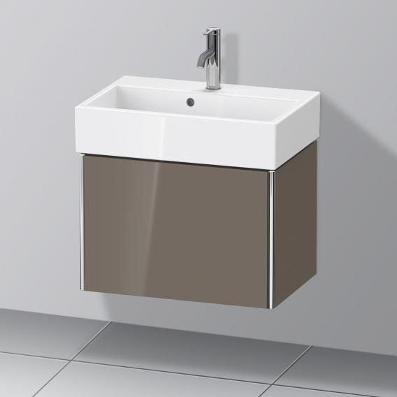 Duravit XSquare 梳妝台 緊湊型，附 1 個拉出式隔層，內部系統為楓木