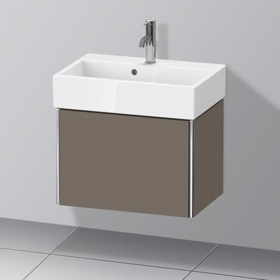 Duravit XSquare 梳妝台 緊湊型，附 1 個拉出式隔層，內部系統為楓木