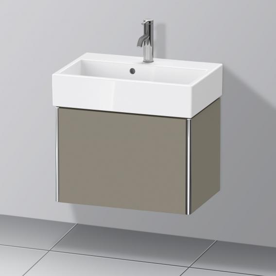 Duravit XSquare 梳妝台 緊湊型，附 1 個拉出式隔層，內部系統為楓木