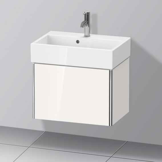 Duravit XSquare 梳妝台 緊湊型，附 1 個拉出式隔層，內部系統為楓木