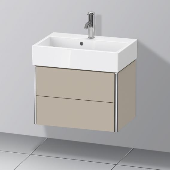 Duravit XSquare vanity unit Compact with 2 pull-out compartments, without interior system