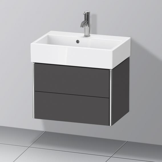 Duravit XSquare vanity unit Compact with 2 pull-out compartments, without interior system