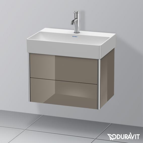 Duravit XSquare vanity unit Compact with 2 pull-out compartments, without interior system