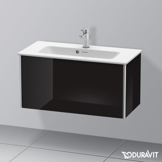 Duravit XSquare 梳妝台 緊湊型，附 1 個拉出式隔層，內部系統為楓木