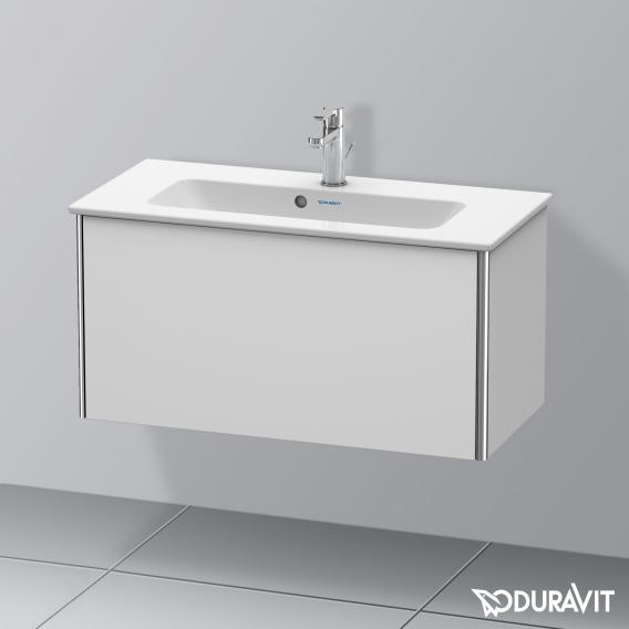 Duravit XSquare 梳妝台 緊湊型，附 1 個拉出式隔間，無內部系統