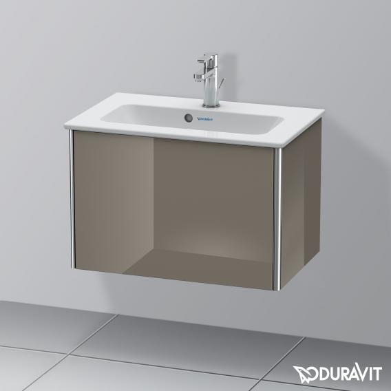 Duravit XSquare 梳妝台 緊湊型，附 1 個拉出式隔間，無內部系統