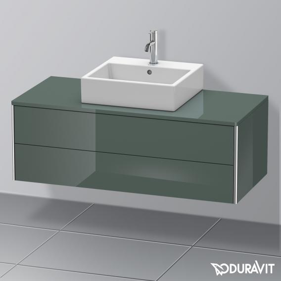 Duravit XSquare vanity unit for countertop with 2 pull-out compartments, without interior system