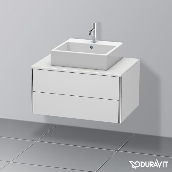 Duravit XSquare vanity unit for countertop with 2 pull-out compartments, without interior system