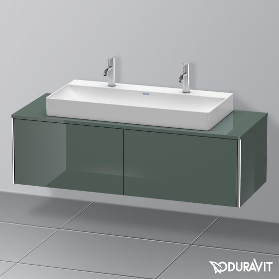 Duravit XSquare vanity unit for countertop with 2 pull-out compartments, without interior system