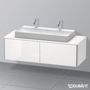Duravit XSquare vanity unit for countertop with 2 pull-out compartments, without interior system