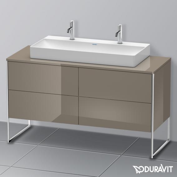 Duravit XSquare vanity unit for countertop with 4 pull-out compartments, without interior system