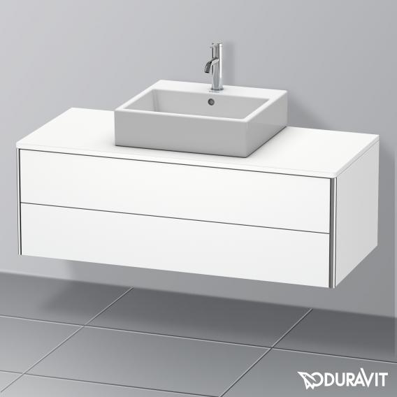 Duravit XSquare vanity unit for countertop with 2 pull-out compartments, without interior system