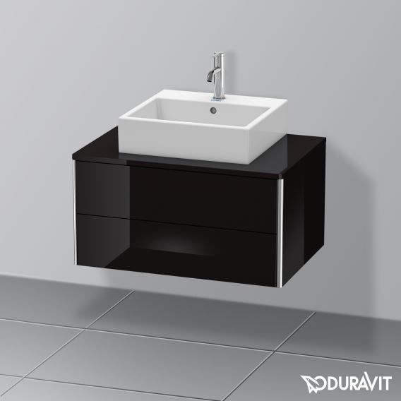 Duravit XSquare vanity unit for countertop with 2 pull-out compartments, without interior system