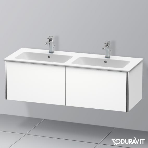 Duravit XSquare vanity unit for double washbasin with 2 pull-out compartments