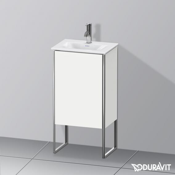 Duravit XSquare vanity unit for hand washbasin with 1 door matt white