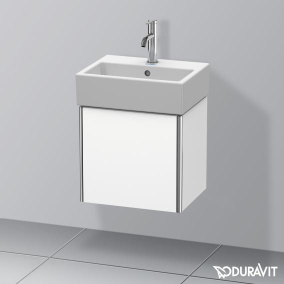 Duravit XSquare vanity unit for hand washbasin with 1 door matt white