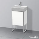 Duravit XSquare 洗手盆盥洗台，附 1 門 霧面白色