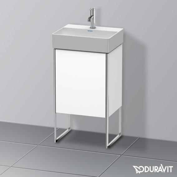 Duravit XSquare vanity unit for hand washbasin with 1 door matt white