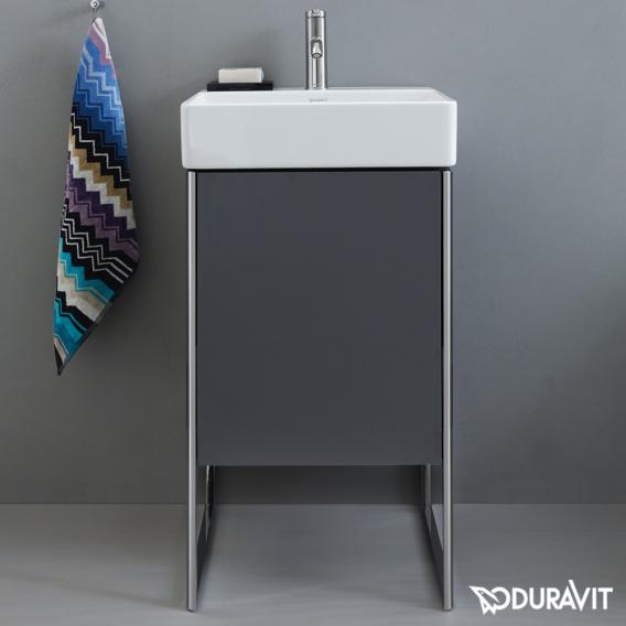 Duravit XSquare vanity unit for hand washbasin with 1 door matt graphite