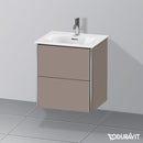 Duravit XSquare 洗手盆盥洗台，附 2 個拉出式隔層