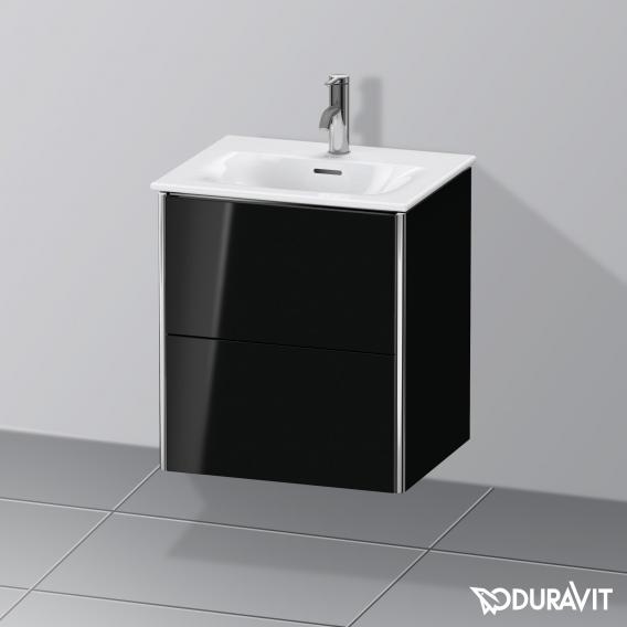 Duravit XSquare vanity unit for hand washbasin with 2 pull-out compartments