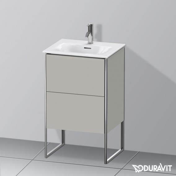 Duravit XSquare vanity unit for hand washbasin with 2 pull-out compartments