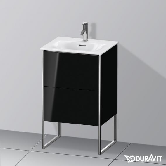 Duravit XSquare vanity unit for hand washbasin with 2 pull-out compartments