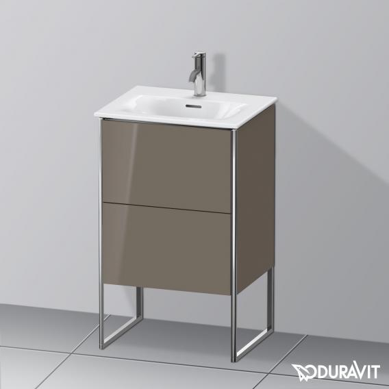 Duravit XSquare vanity unit for hand washbasin with 2 pull-out compartments