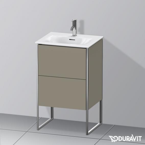 Duravit XSquare vanity unit for hand washbasin with 2 pull-out compartments