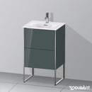 Duravit XSquare 洗手盆盥洗台，附 2 個拉出式隔層