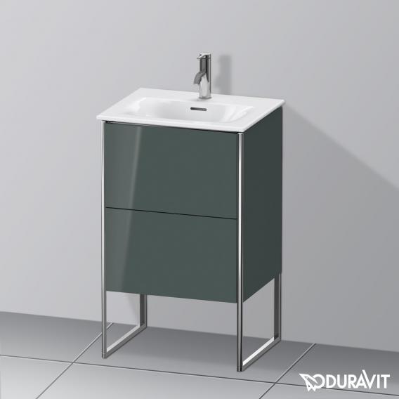 Duravit XSquare vanity unit for hand washbasin with 2 pull-out compartments