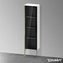 Duravit XViu medium unit with 1 glass door parsol, edge matt champagne