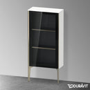 Duravit XViu medium unit with 1 glass door parsol, edge matt champagne