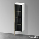 Duravit XViu medium unit with 1 glass door parsol, edge matt champagne