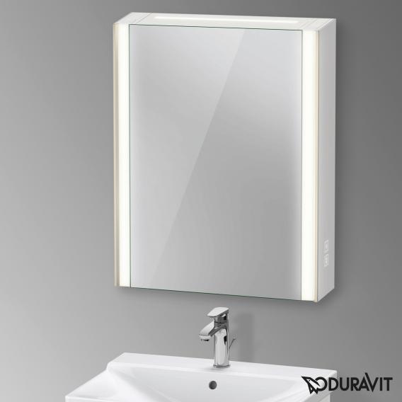 Duravit XViu mirror cabinet with lighting and 1 door