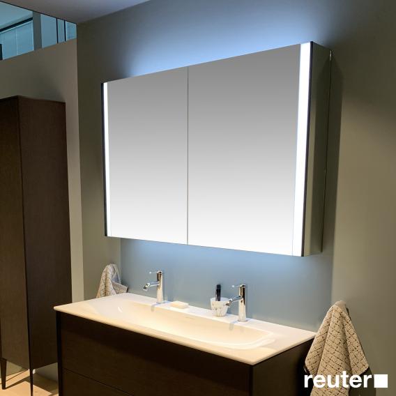 Duravit XViu mirror cabinet with lighting and 2 doors