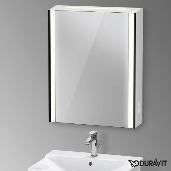 Duravit XViu 鏡櫃，附照明和 1 個門