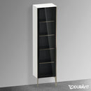 Duravit XViu tall unit with 1 glass door parsol